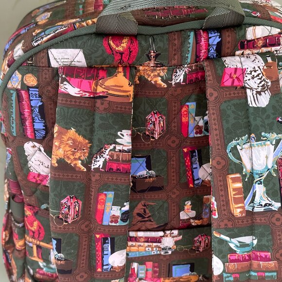 VERA BRADLEY HARRY POTTER BANCROFT BACKPACK:NWT HOGWARTS LIBRARY main image 8